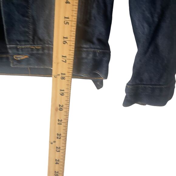 Bristol Blues Vintage 90s Size Medium‎ Chore Denim Button Up Jacket - Picture 9 of 9